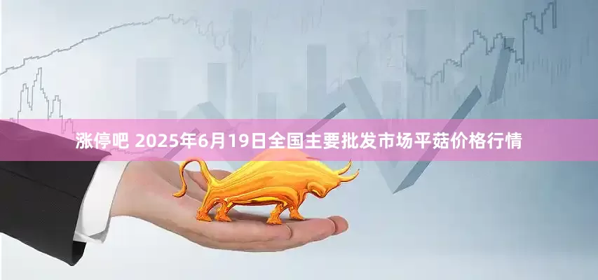 涨停吧 2025年6月19日全国主要批发市场平菇价格行情