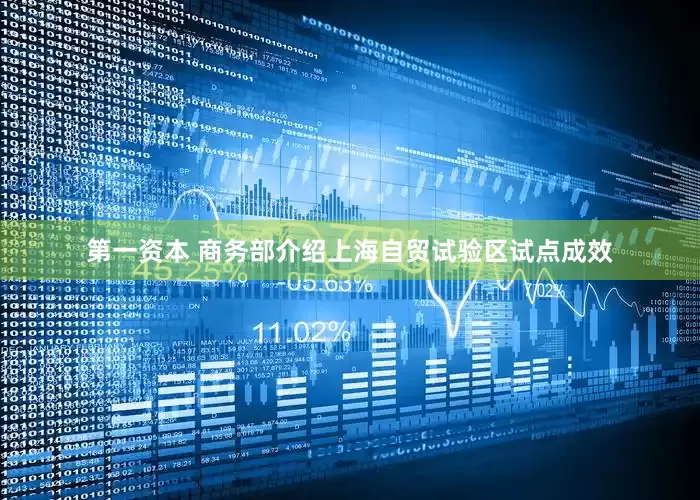 第一资本 商务部介绍上海自贸试验区试点成效